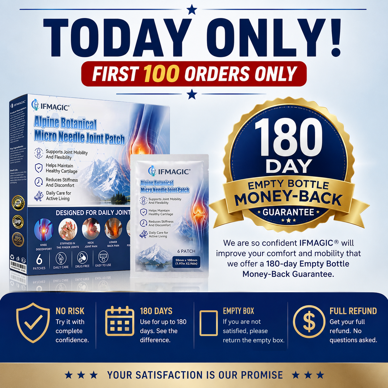 ✨👍𝗜𝑭𝑴𝑨𝑮𝑰𝐶® 𝖠𝗅𝗽𝗶𝗻𝗲 𝑩𝒐𝒕𝒂𝒏𝒊𝒄𝒂𝒍 𝑀𝑖𝑐𝑟𝑜 𝑁𝑒𝑒𝑑𝑙𝑒 𝐉𝑜𝑖𝑛𝑡 𝑃𝑎𝑡𝑐ℎ💎