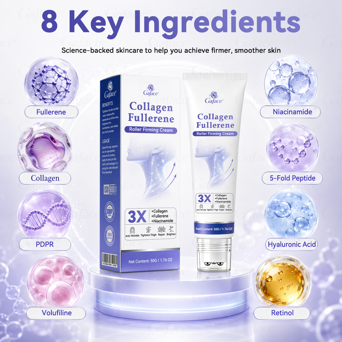 ✨💎𝐆𝐚𝐟𝐚𝐜𝐞® 𝐂𝐨𝐥𝐥𝐚𝐠𝐞𝐧 & 𝐅𝐮𝐥𝐥𝐞𝐫𝐞𝐧𝐞 𝐑𝐨𝐥𝐥𝐞𝐫 𝐅𝐢𝐫𝐦𝐢𝐧𝐠 𝐂𝐫𝐞𝐚𝐦